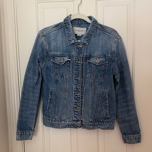 Anthropologie Light Blue Denim Jacket